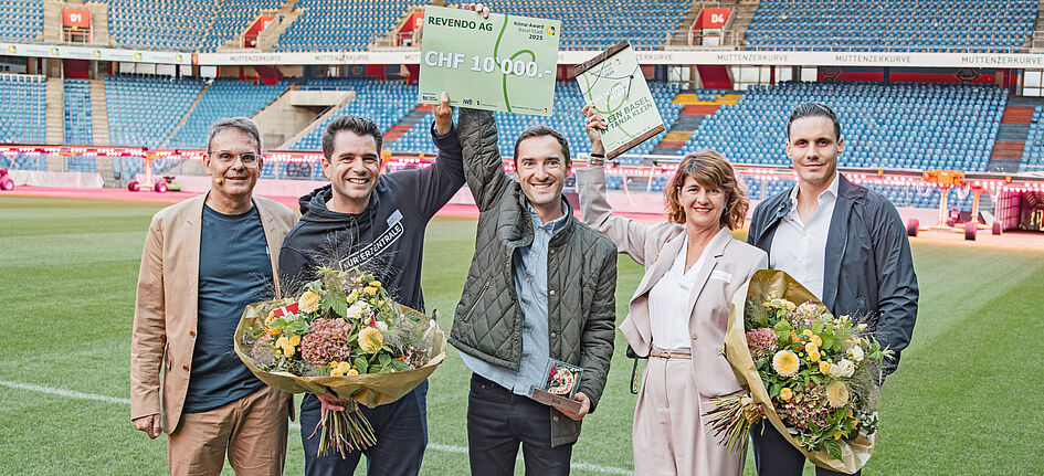 Revendo und kleinbasel by Tanja Klein sind beim diesjährigen Klima-Award Basel-Stadt ausgezeichnet worden. Bild: zVg/Gewerbeverein Basel-Stadt
