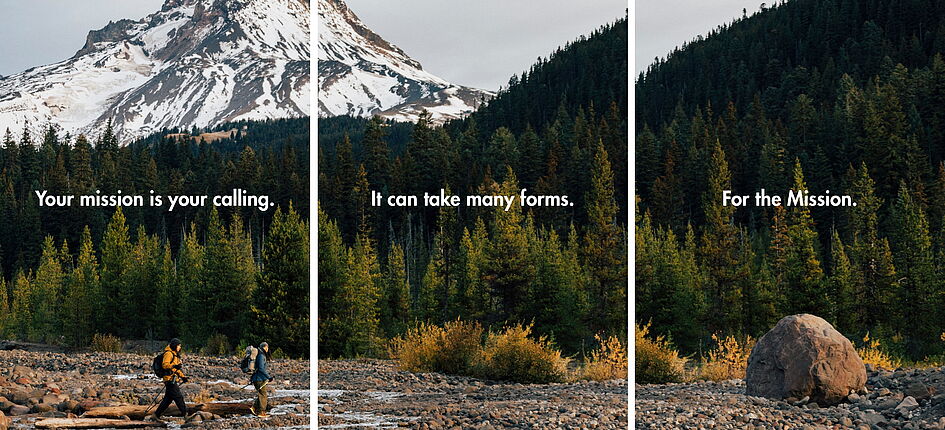 Katadyn hat den Start seiner neuen globalen Markenkampagne „For the mission“ bekanntgegeben. Bild: Katadyn