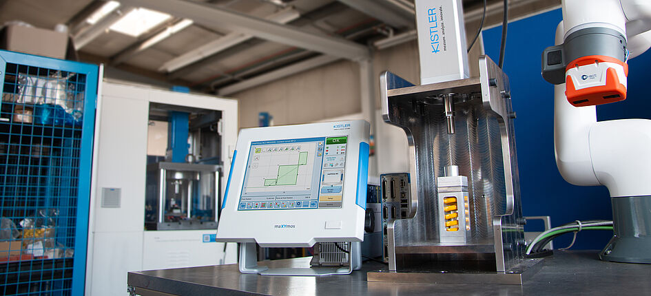 Kistler und Cyltronic haben eine kompakte Servopresse mit Servoverstärker, Motor und Sensoren entwickelt. Bild: Kistler Holding AG