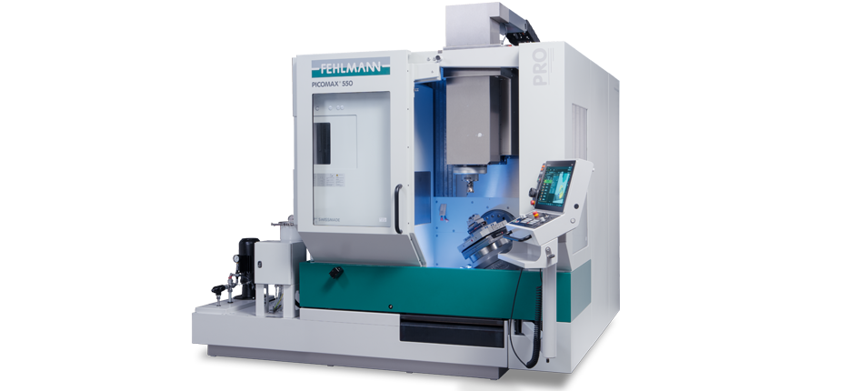 Die PICOMAX 550 PRO ist eine kompakte CNC-Fräsmaschine für die 5-Achsen-Fertigung und kann mit einer Automation nachgerüstet werden. Bild: zVg/Fehlmann AG