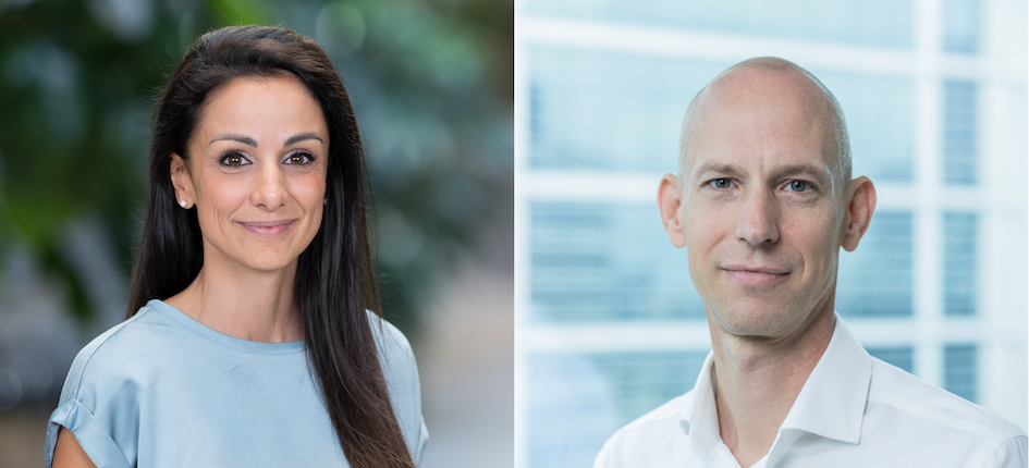 Natasa Kovacevic (links) wird neue Chief Marketing Officer, Thomas Schulz neuer Chief Commercial Officer der Zühlke Gruppe. Bilder: zVg/Zühlke Engineering AG