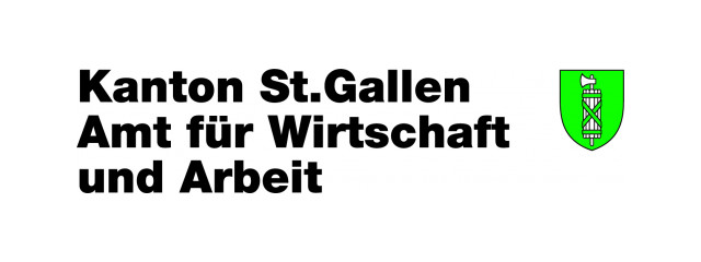 Kanton St. Gallen Amt für Wirtschaft und Arbeit Logo