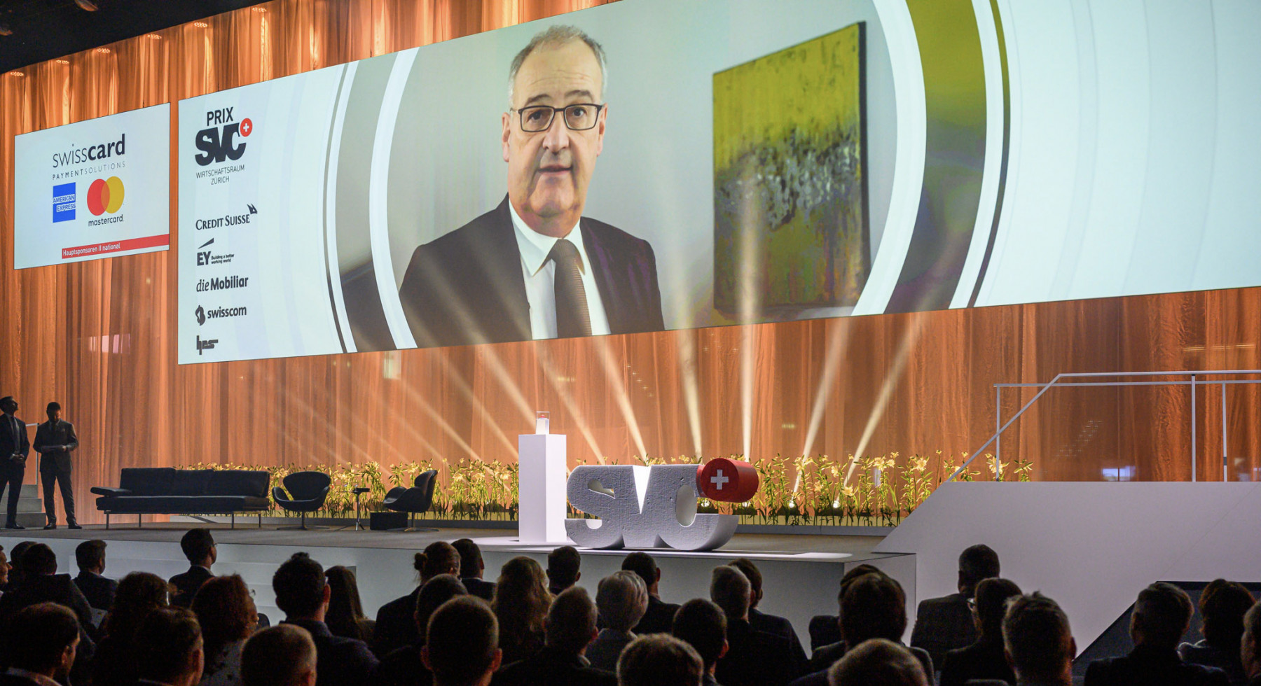 Prix SVC Wirtschaftsraum Zürich - Grussbotschaft von Bundesrat Guy Parmelin