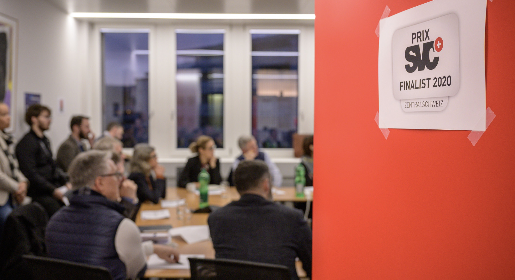 Die Expertenjury besuchts die Finalisten des Pris SVC Zentralschweiz 2020