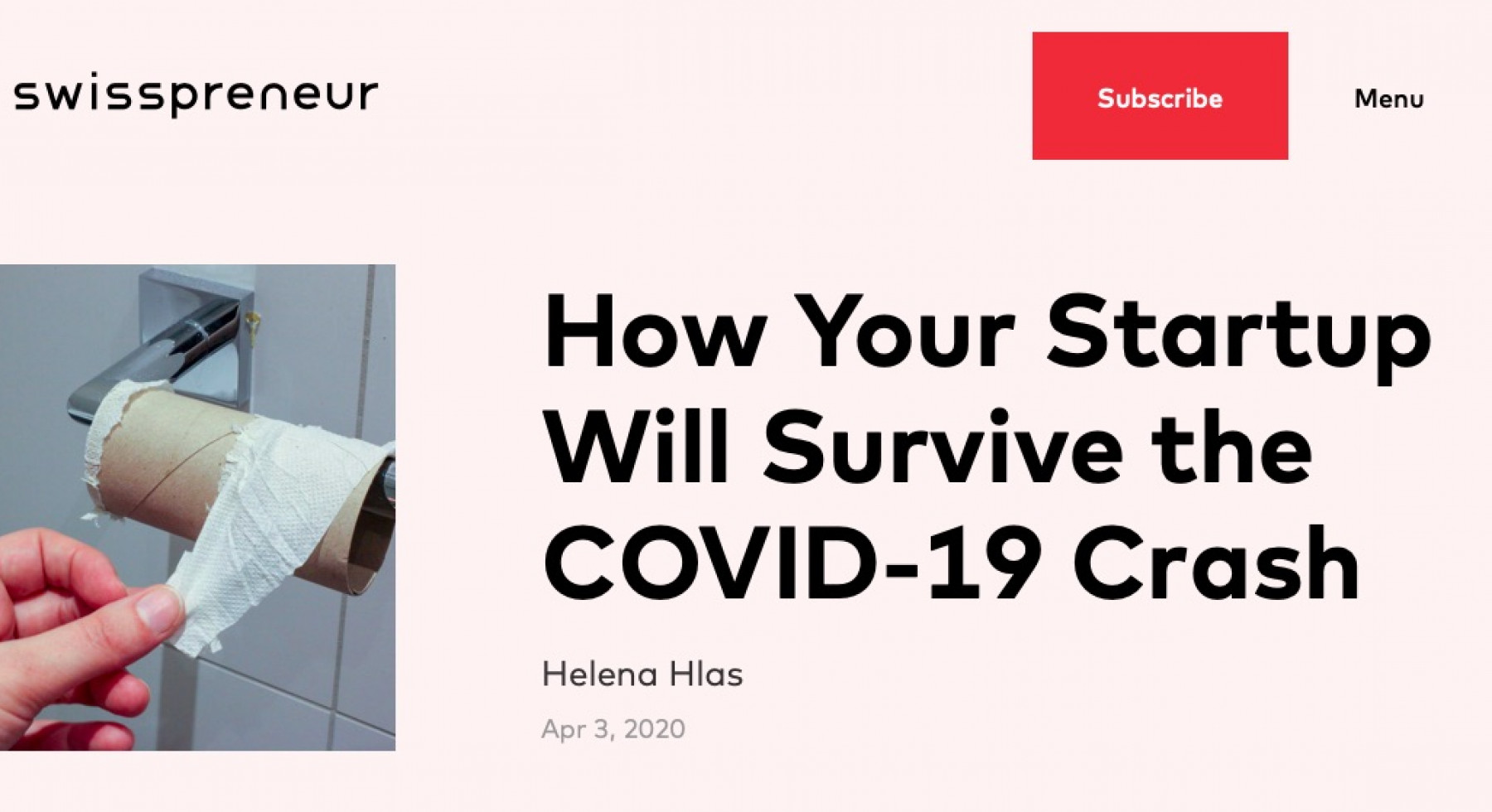 Swisspreneur COVID-19