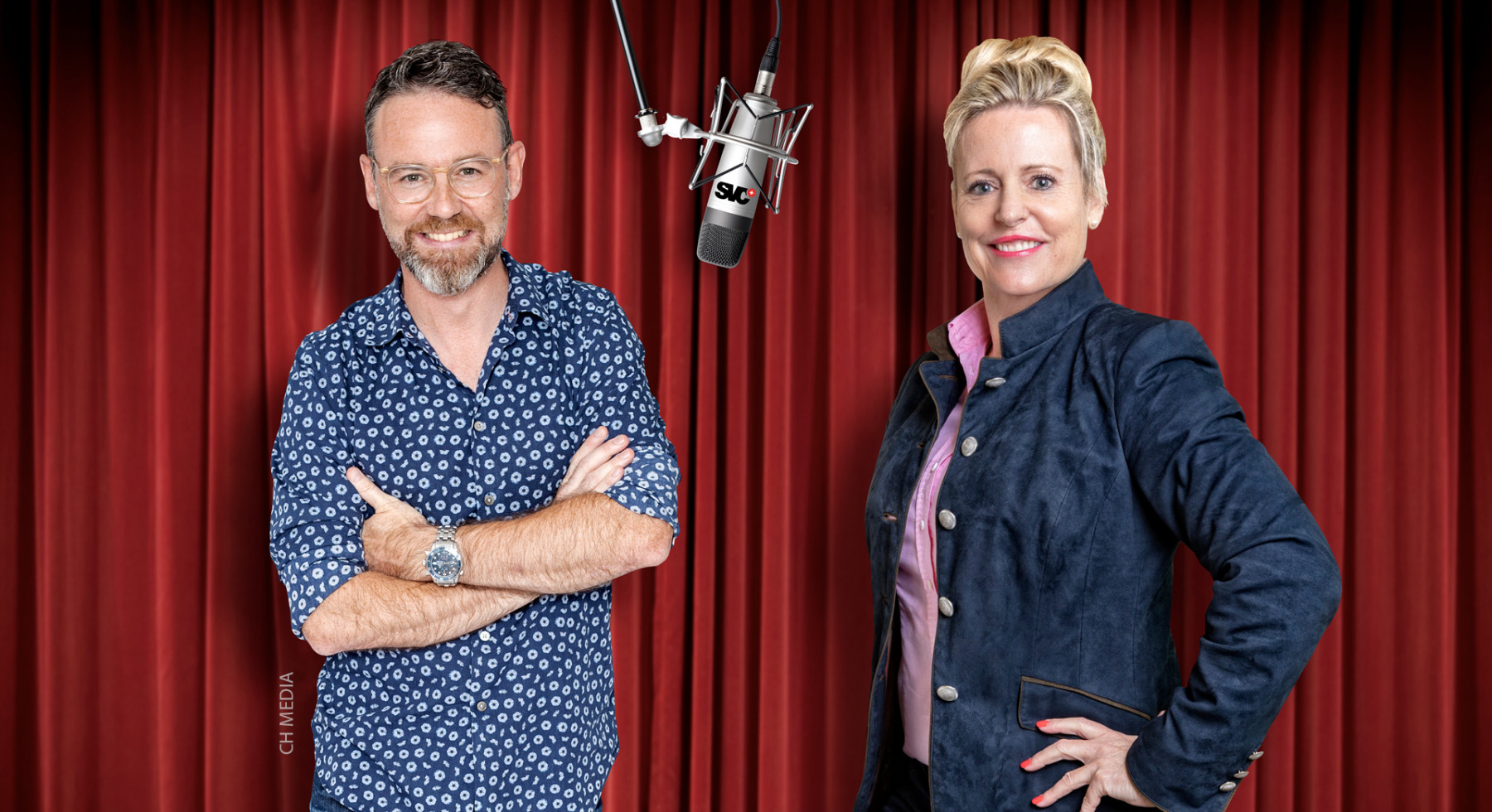 KeyVisual Podcast Nik und Brigitte Breisacher