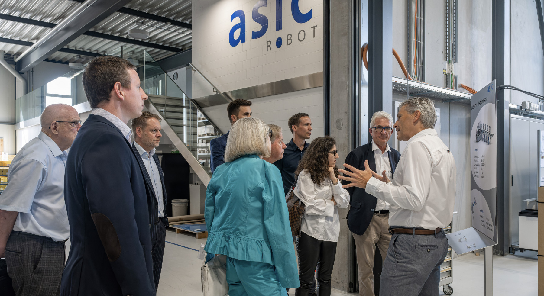 Impressionen SVC Preisträgertreffen Espace Mittelland – Hinter den Kulissen von Asic Robotics AG