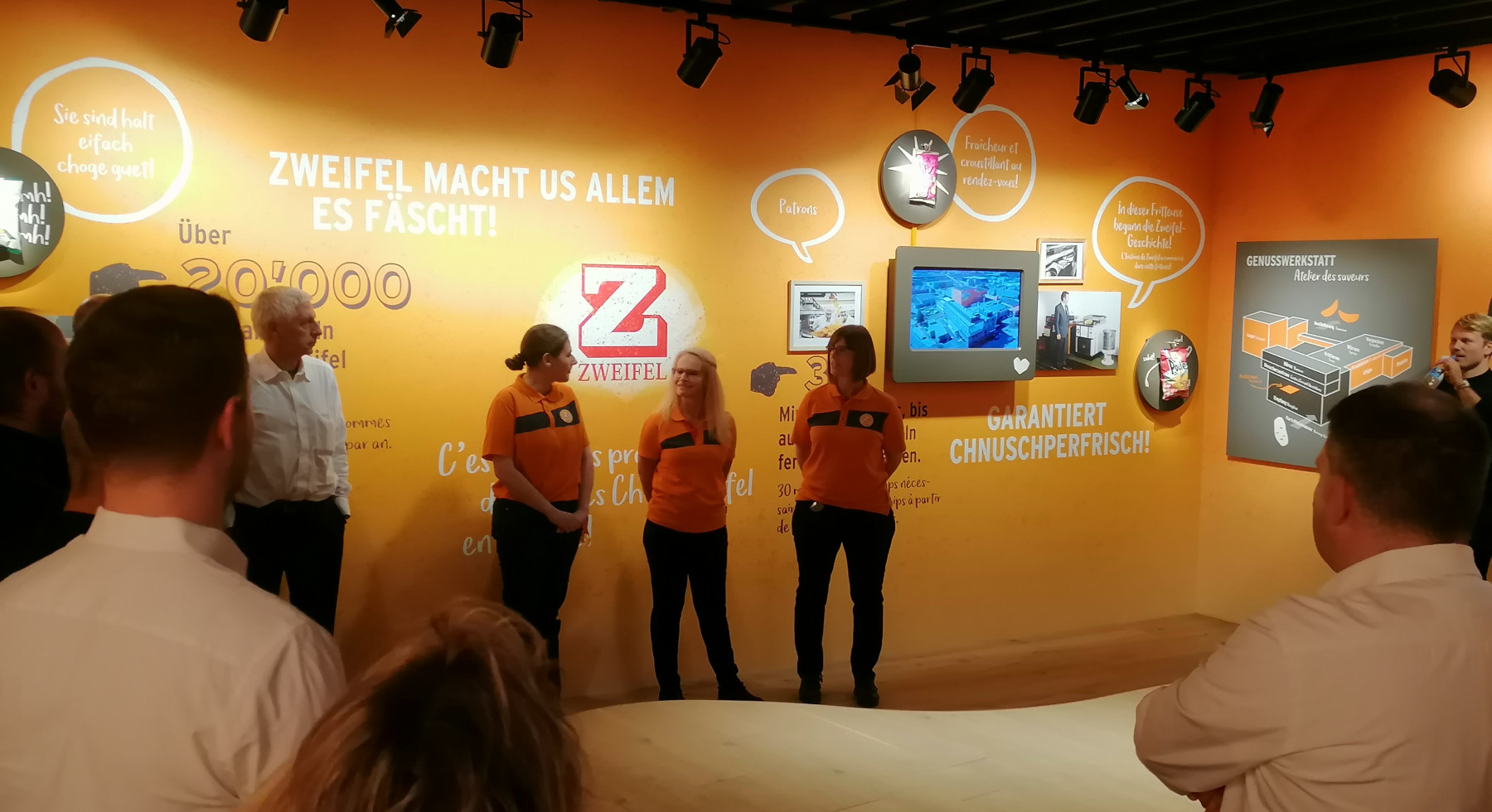 Preisträgertreffen Zweifel Pomy-Chips AG