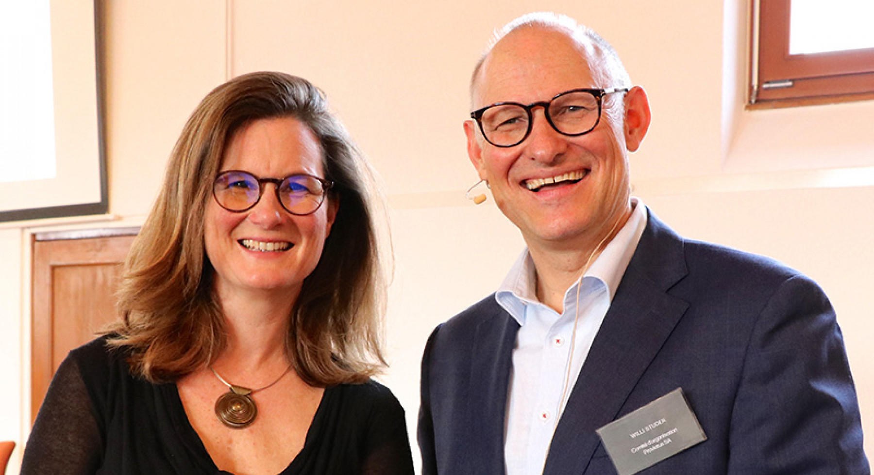 Willi Studer et Sibylle Heunert Doulfakar
