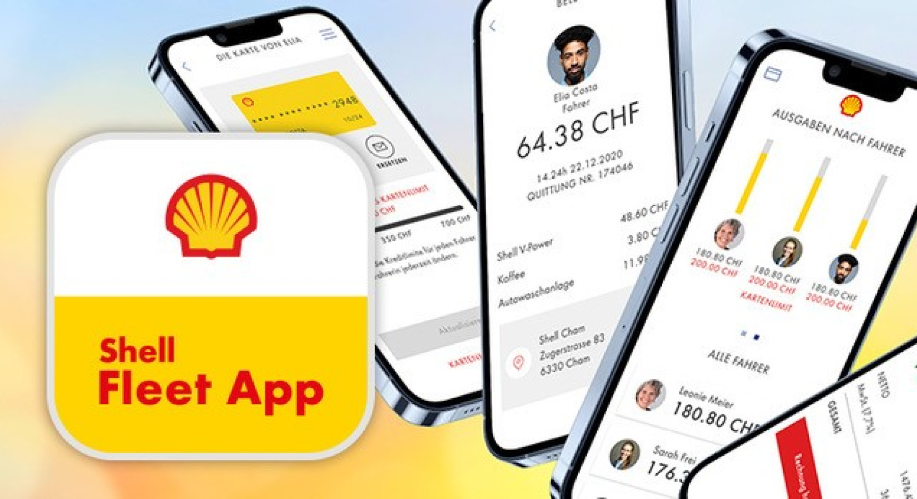 Das Shell Fleet App Mitarbeiterangebot
