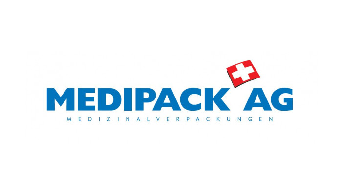 Logo Medipack AG mit Claim